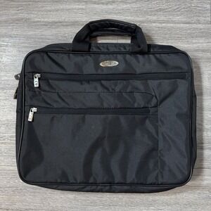 Samsonite 1910 Black Laptop Carrying Bag Case Work Travel Business Briefcase